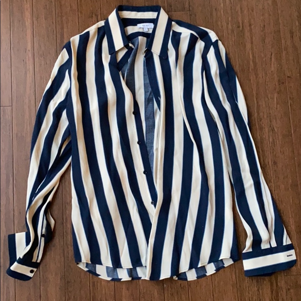 Reiss Striped Button Down